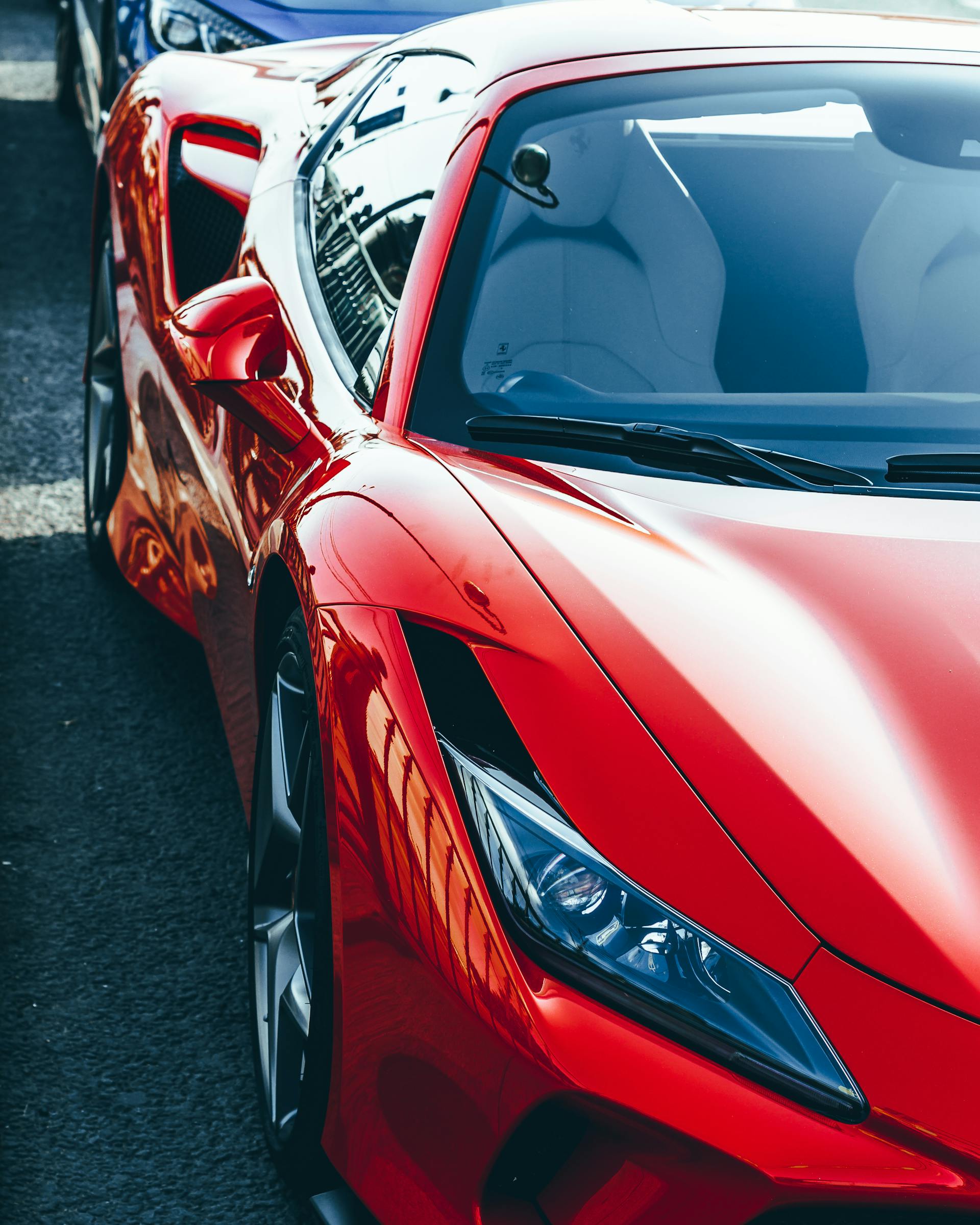 Red car