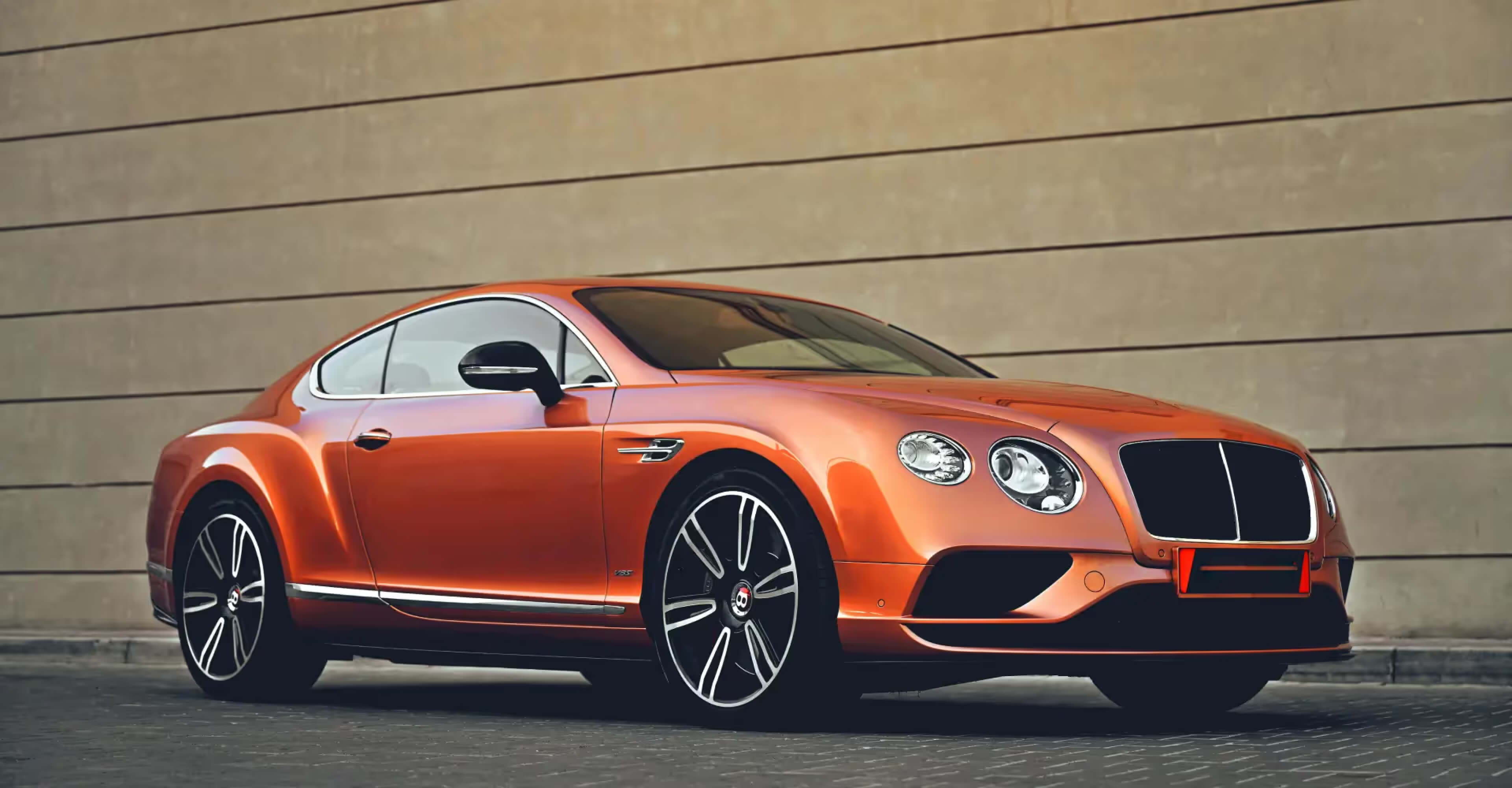 Orange Bentley